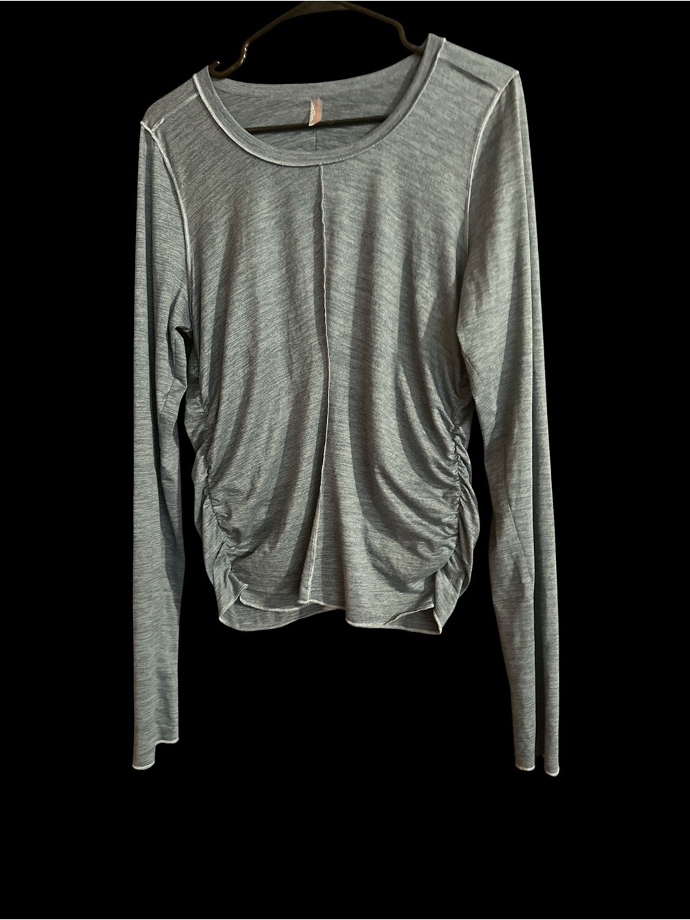 Free People Movement Womens Size XL Right On Run Long Sleeve Layer Tee Shirt